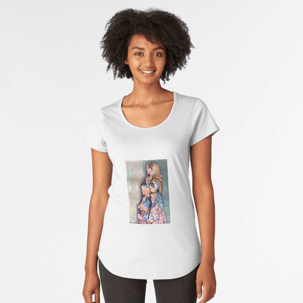 Item preview, Premium Scoop T-Shirt designed and sold by CarmelArtist.