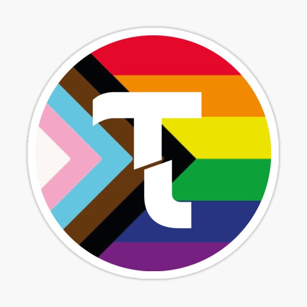 Tektonika Logo - Rainbow Sticker