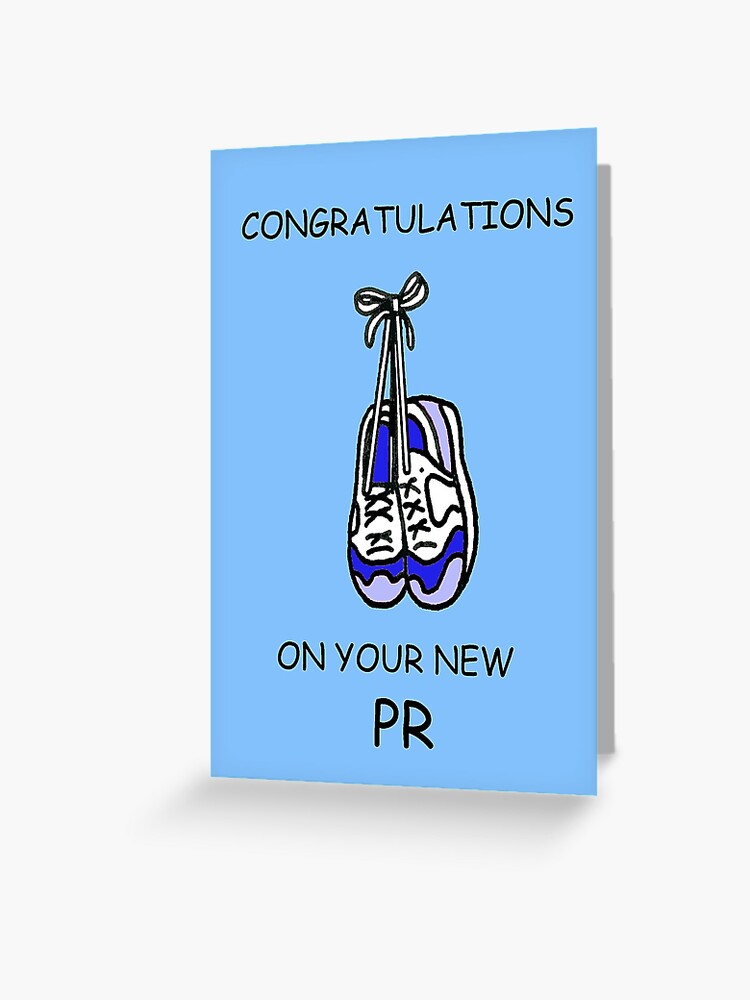 Congratulations on Your New PR | Greeting Card