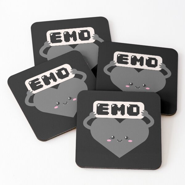 Item preview, Emo at Heart Grey designed and sold by racharanha.