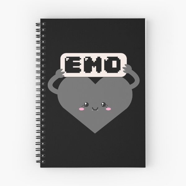 Item preview, Emo at Heart Grey designed and sold by racharanha.