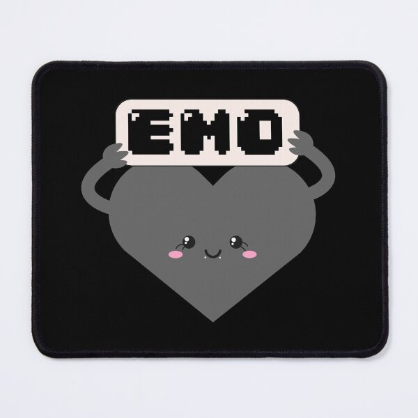 Item preview, Emo at Heart Grey designed and sold by racharanha.