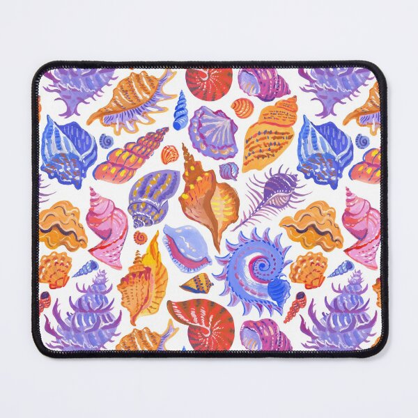 Item preview, Bright tropical seashell, hand-drawn pattern designed and sold by Irina Ivanova.