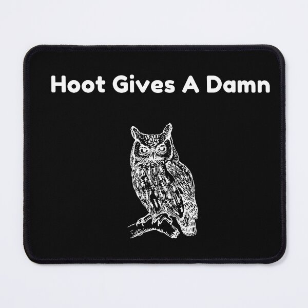 Item preview, Hoot Gives A Damn designed and sold by Teepocalypse.