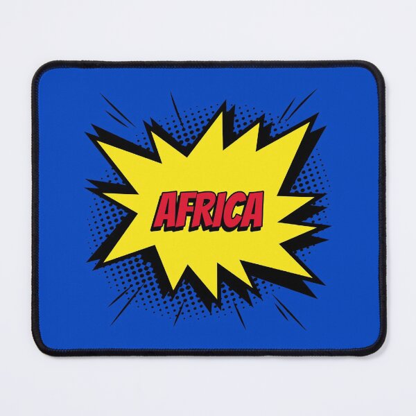 Item preview, Africa comic kapow style artwork  designed and sold by CreatedbyJR.