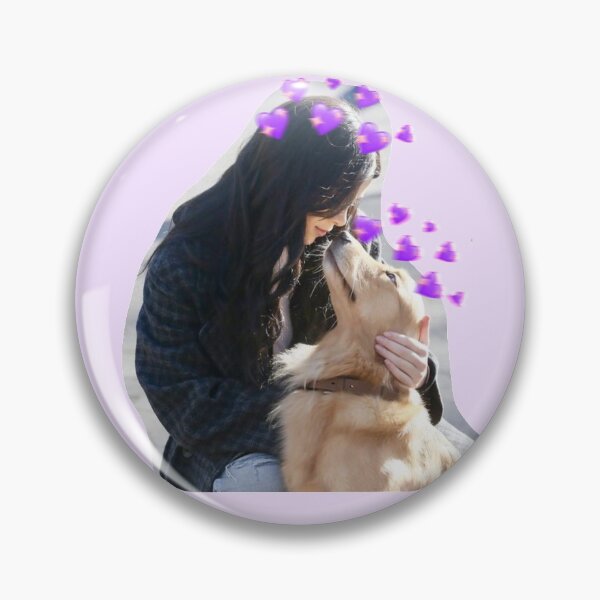 Item preview, Lucky the Pizza Dog and Kate Bishop Purple Hearts designed and sold by ReadyRichell.