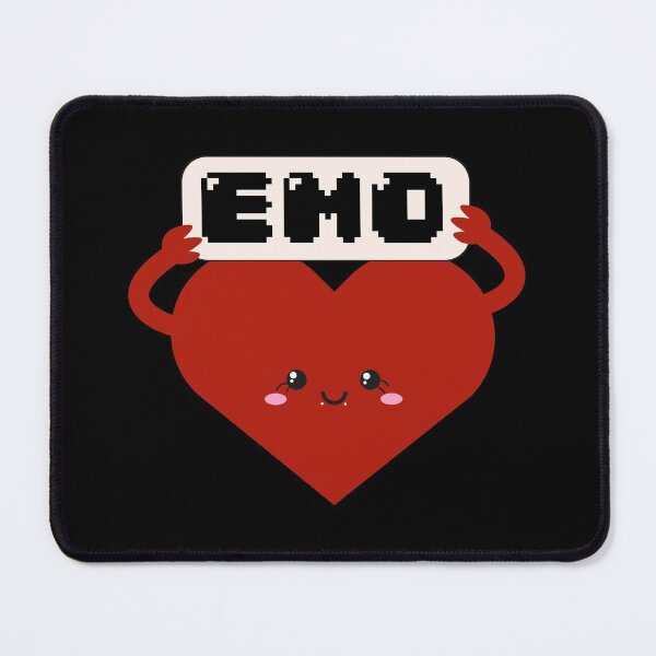 Item preview, Emo at Heart Red designed and sold by racharanha.