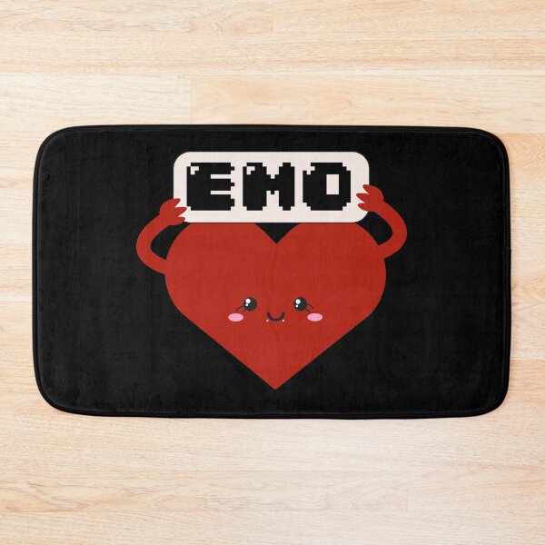 Item preview, Emo at Heart Red designed and sold by racharanha.