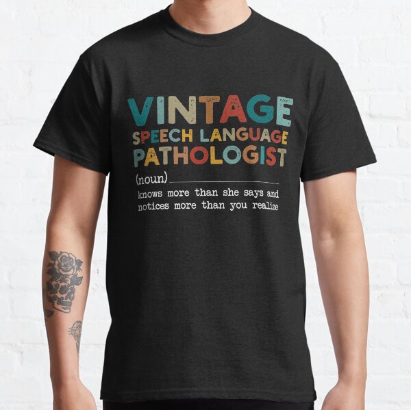 Item preview, Définition Vintage Speech Language Pathologist Gift For Women Men designed and sold by SayingDesign.