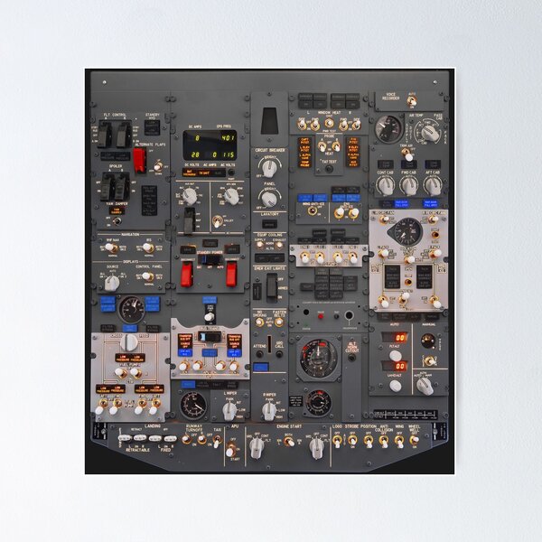 Item preview, BOEING 737NG OVERHEAD PANEL  designed and sold by Ljubomir Cvijovic.