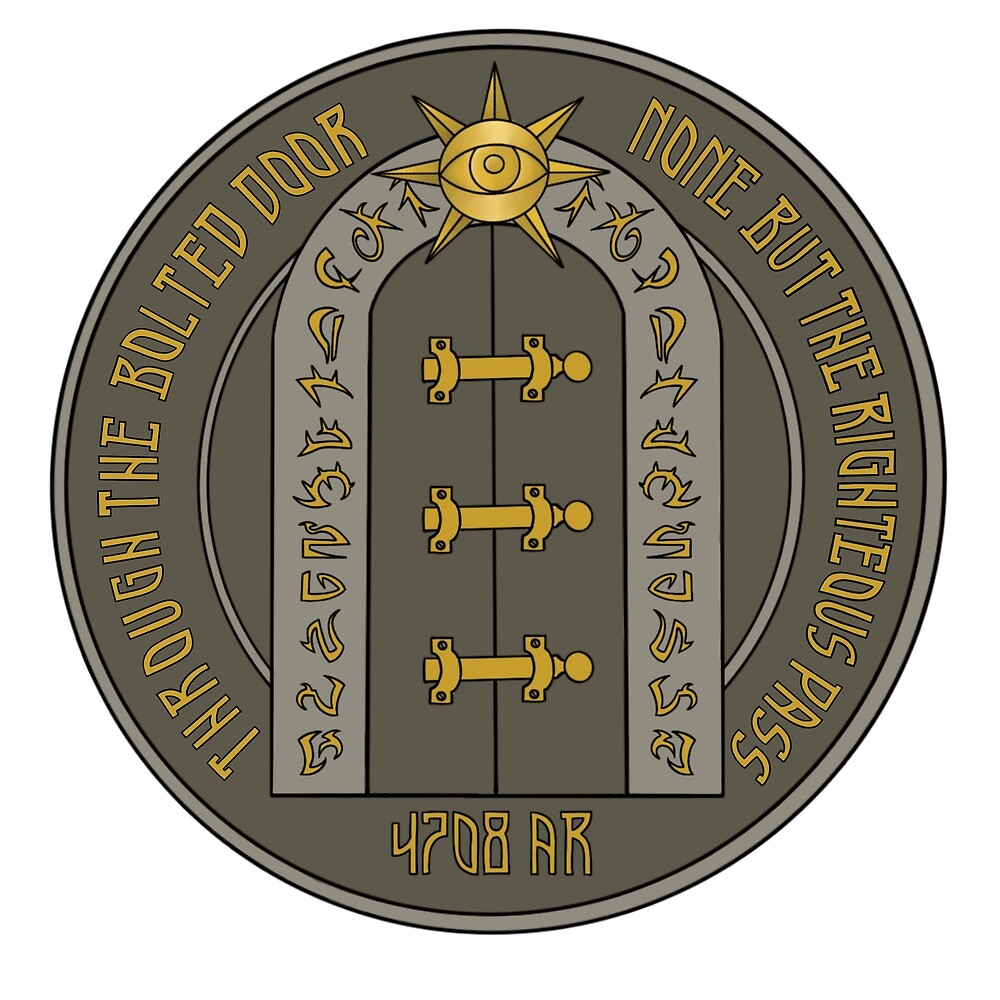 "Order of the Vault Seal " by gloriavictoria Redbubble
