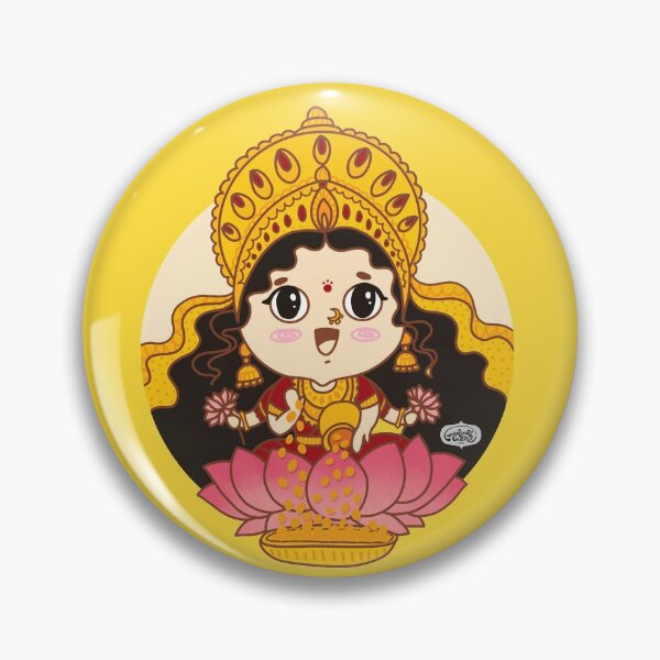 Item preview, Goddess Laxmi - Hindu Deity - Indian Goddess designed and sold by mydoodlesateme.