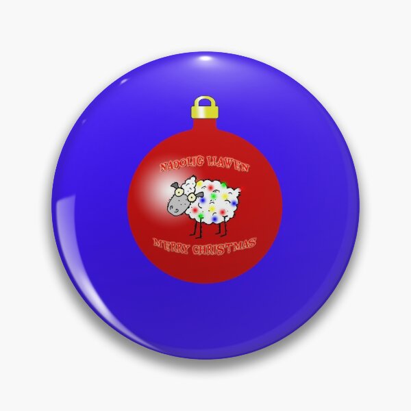 Item preview, Traditional Christmas Tree Bauble - Red designed and sold by WelshStuff.