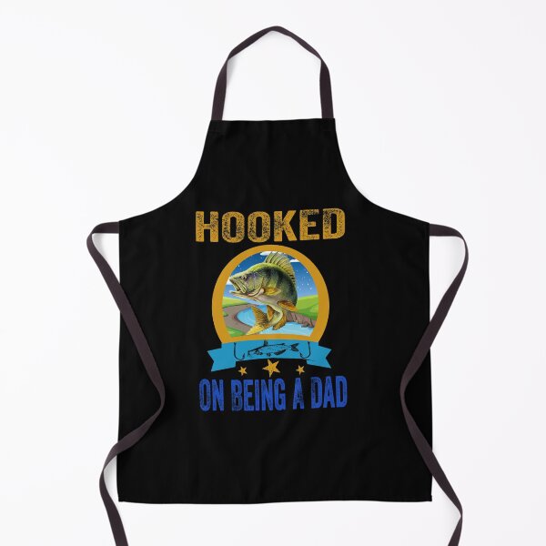 Item preview, Hooked On Being A Dad Funny Fishing Dad designed and sold by boyastore.