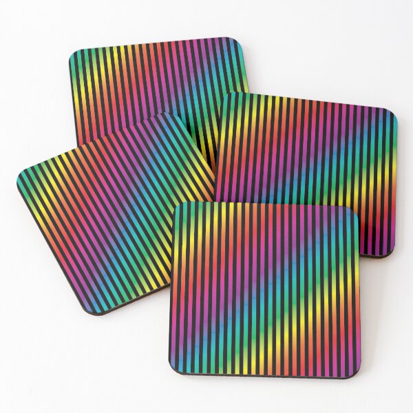 Item preview, Rainbow Gradient Stripe (wide) designed and sold by implexity.