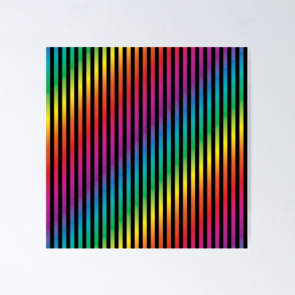 Item preview, Rainbow Gradient Stripe (wide) designed and sold by implexity.