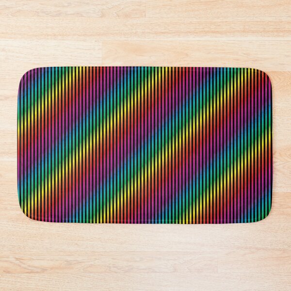 Item preview, Rainbow Gradient Stripe (wide) designed and sold by implexity.
