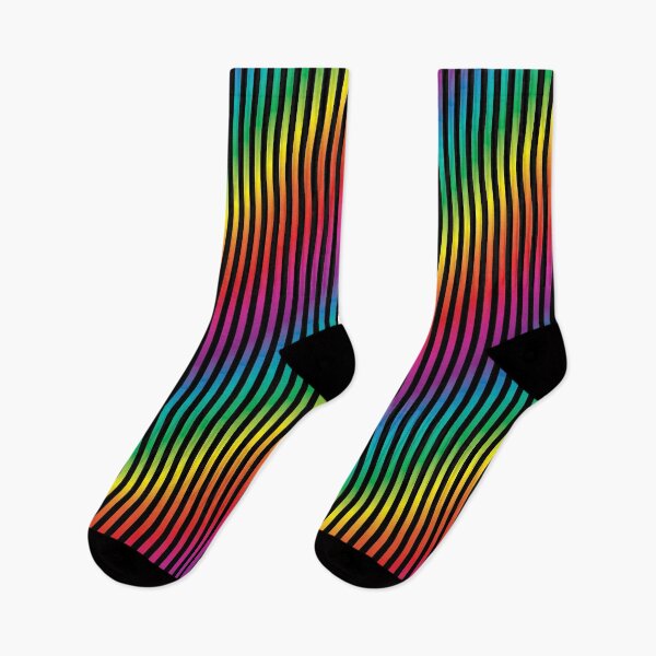 Item preview, Rainbow Gradient Stripe (wide) designed and sold by implexity.