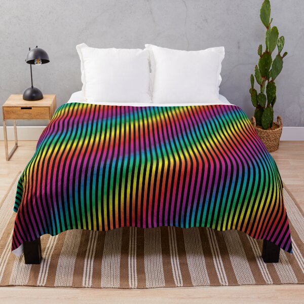 Item preview, Rainbow Gradient Stripe (wide) designed and sold by implexity.