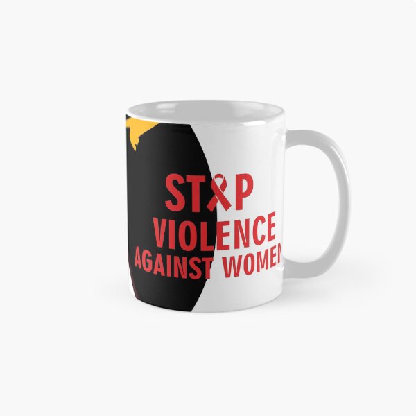 Item preview, STOP violence against women, womens t-shirt designed and sold by JustBeReale.