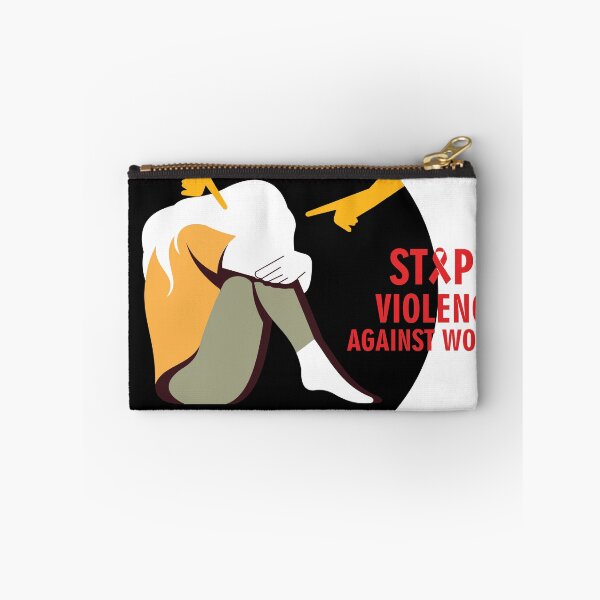 Item preview, STOP violence against women, womens t-shirt designed and sold by JustBeReale.