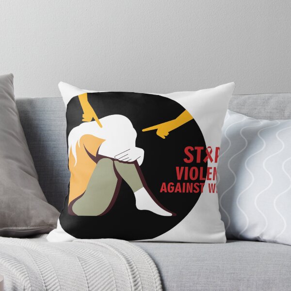 Item preview, STOP violence against women, womens t-shirt designed and sold by JustBeReale.