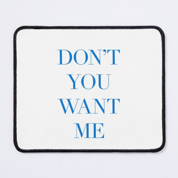 Item preview, Don't you want me 2 designed and sold by Periodic Table of Synthpop.