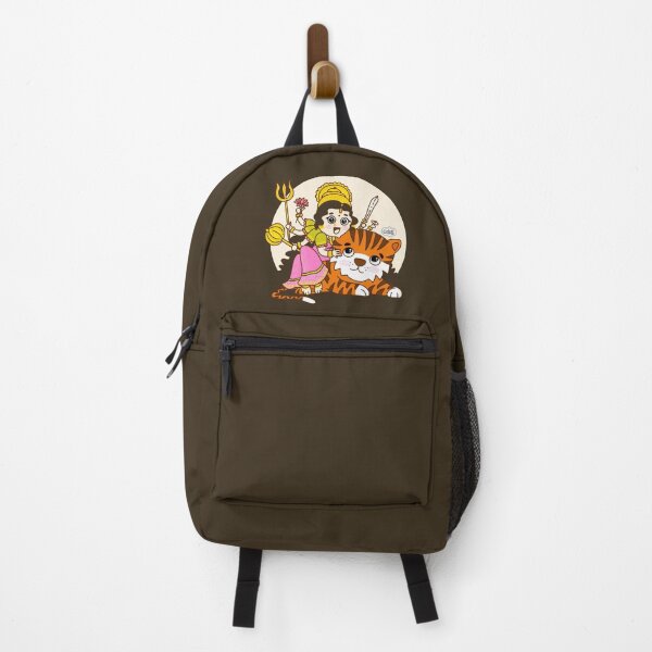 Item preview, Goddess Durga with Tiger - Hindu Deity - Indian Goddess designed and sold by mydoodlesateme.