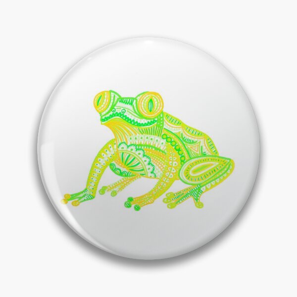Item preview, Green mandala frog designed and sold by Softillusion.