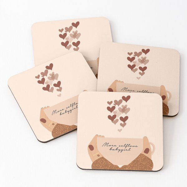 Item preview, More self love babygirl - cozy comfy cup designs designed and sold by sweet dreamer.