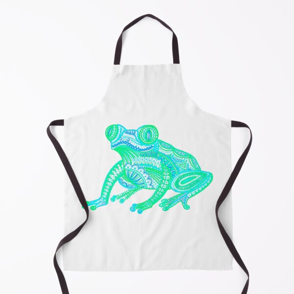 Item preview, Cyan mandala frog designed and sold by Softillusion.