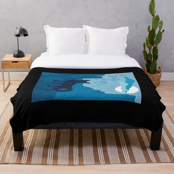 Item preview, A fox stands frozen blanket designed and sold by flootzavut.