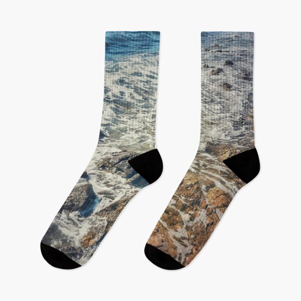 Item preview, Waves Crushing in Rocks designed and sold by Pretty-Bird.