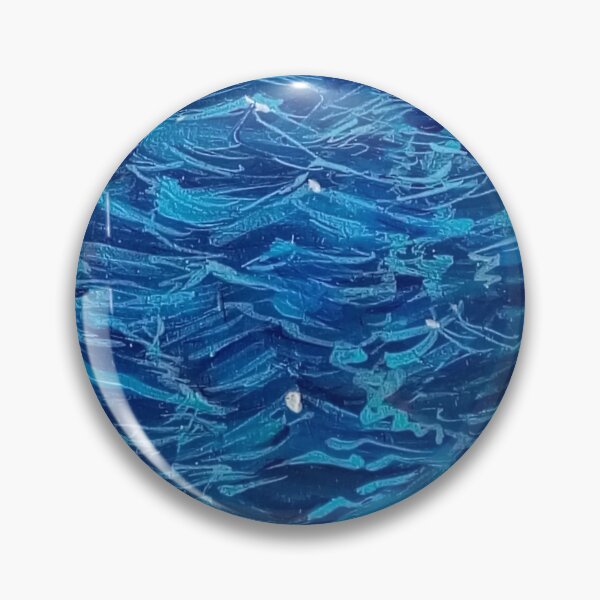 Item preview, BLUE OCEAN, ACRYLIC WAVES  designed and sold by IvanaKada.