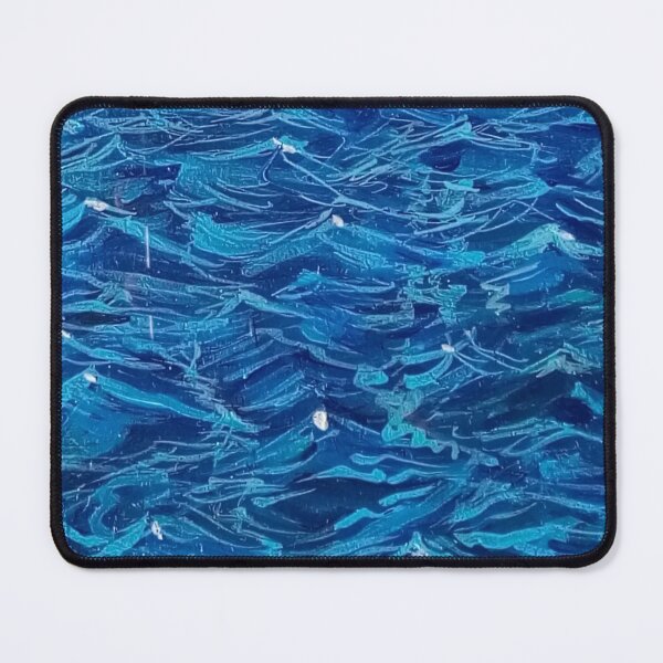 Item preview, BLUE OCEAN, ACRYLIC WAVES  designed and sold by IvanaKada.