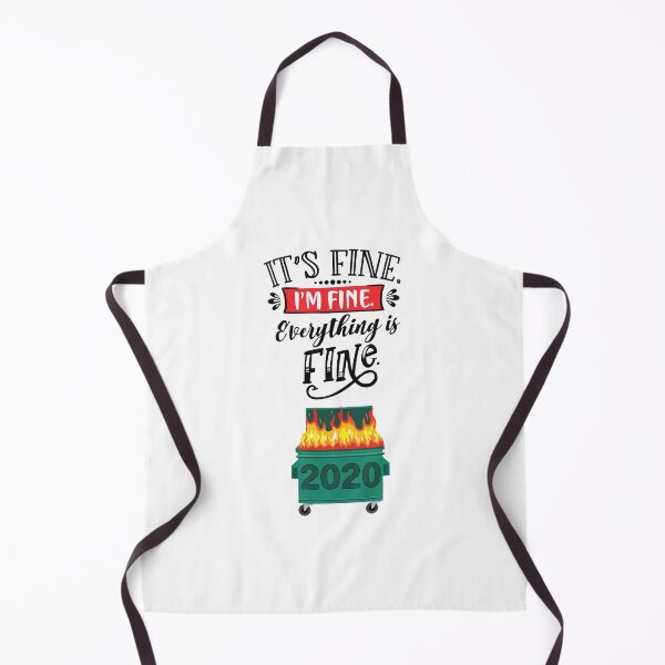Item preview, Dumpster Fire I'm Fine Meme Microwave Dishwasher 2020  designed and sold by Honasbb992.