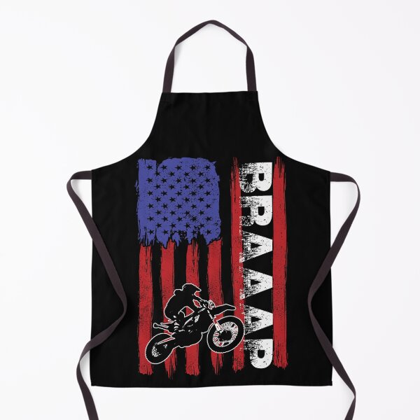 Item preview, Dirt Bike Grunge USA Flag American Motor Cross Motor Bike Sport Off Road BRAAAP designed and sold by Rabbitti.