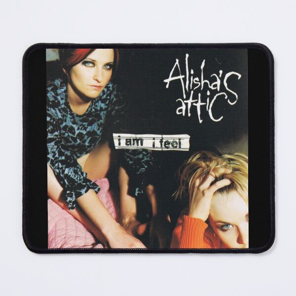 Item preview, Alisha's Attic I Am I Feel Single Cover Artwork Blk BG designed and sold by LittleIconShop.