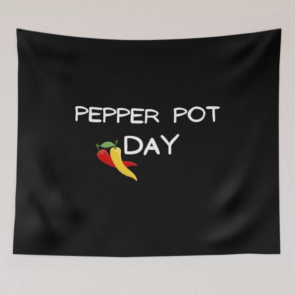 Item preview, Pepper Pot Day, funny pepper design designed and sold by Abstract-Shop-0.