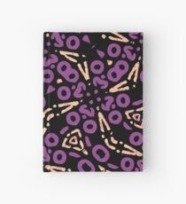 Cuaderno de tapa dura Series - Patrón de la colección Gekko - Púrpura - 121816