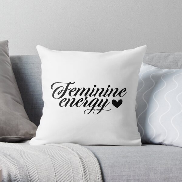 Feminine Energy Throw Pillow