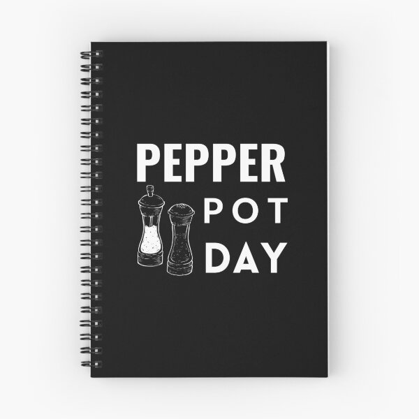 Item preview, Pepper Pot Day, funny pepper pot design designed and sold by Abstract-Shop-0.