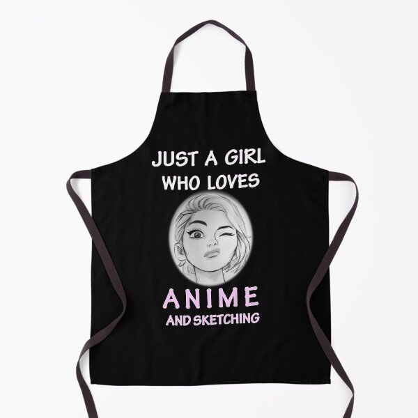Item preview, Just A Girl Who Loves Anime and Sketching Japanese Cute Art designed and sold by smailjr.