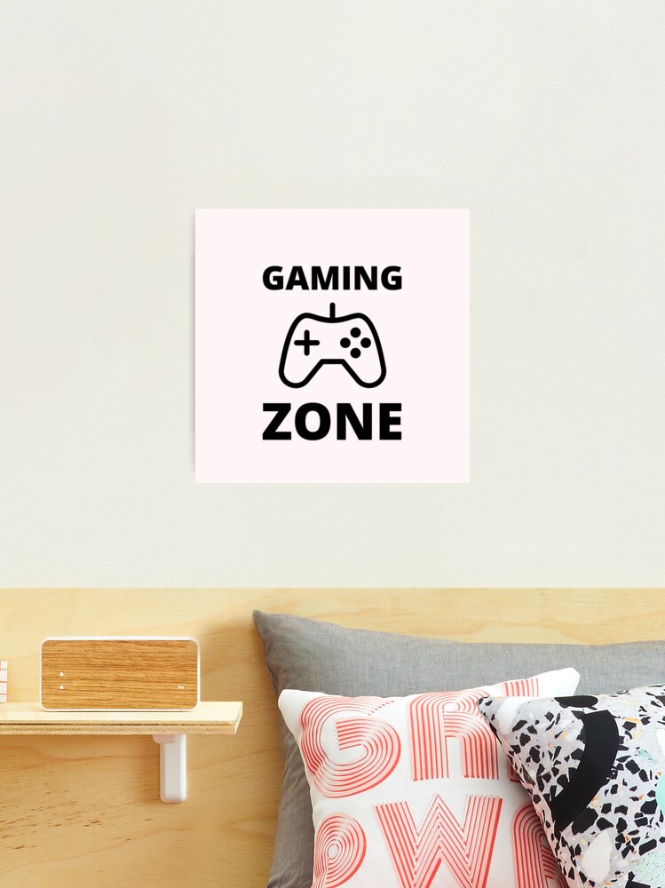 Wall Sticker Gamer Game Zone, Makeyes Zone Stickers Game