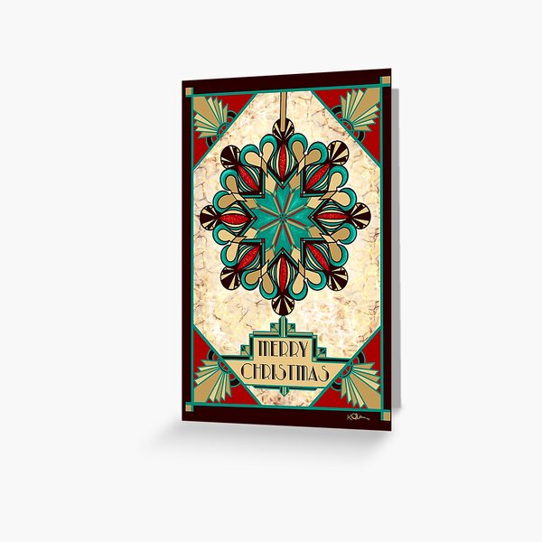 Item preview, Art Deco Snowflake designed and sold by Kerrie Hitchen.