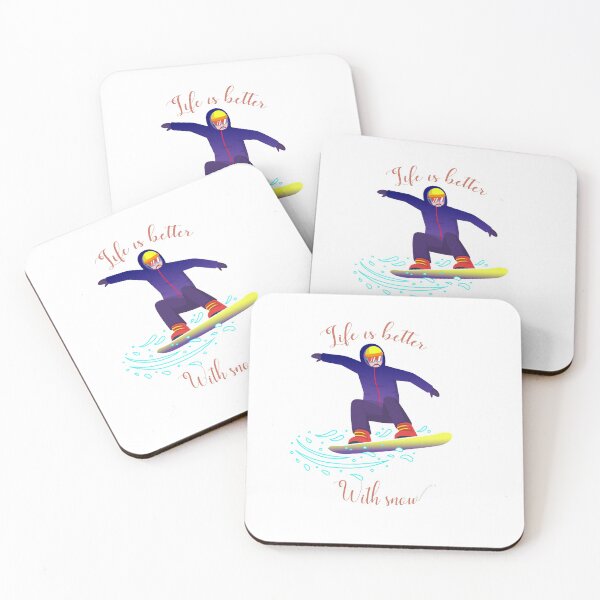 Item preview, life is better with snow  designed and sold by Badreasfoury.