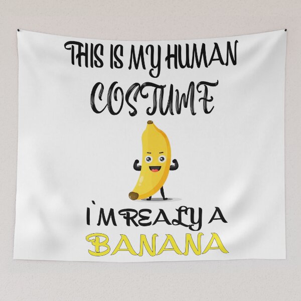 Item preview, This Is My Human Costume Im Really A Banana  designed and sold by CoolButFunny.