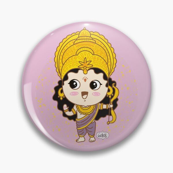 Item preview, Lord Rama - Hindu Deity - Indian God designed and sold by mydoodlesateme.