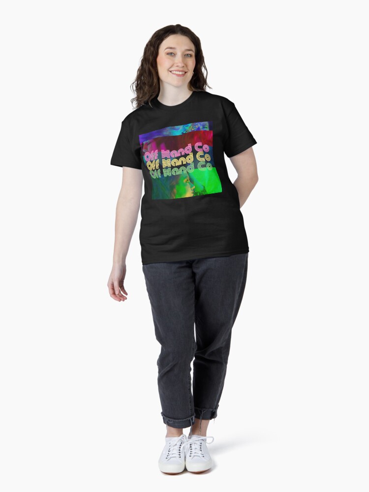 Thumbnail 4 of 7, Classic T-Shirt, Disco Off Hand Co designed and sold by offhandco.