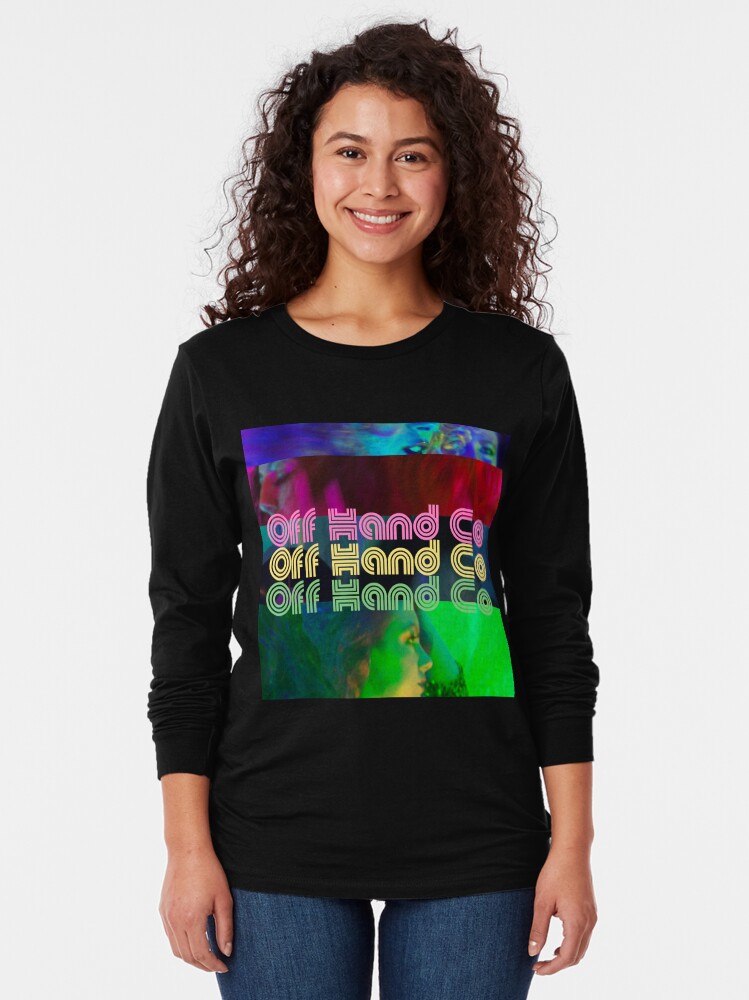 Thumbnail 2 of 5, Long Sleeve T-Shirt, Disco Off Hand Co designed and sold by offhandco.